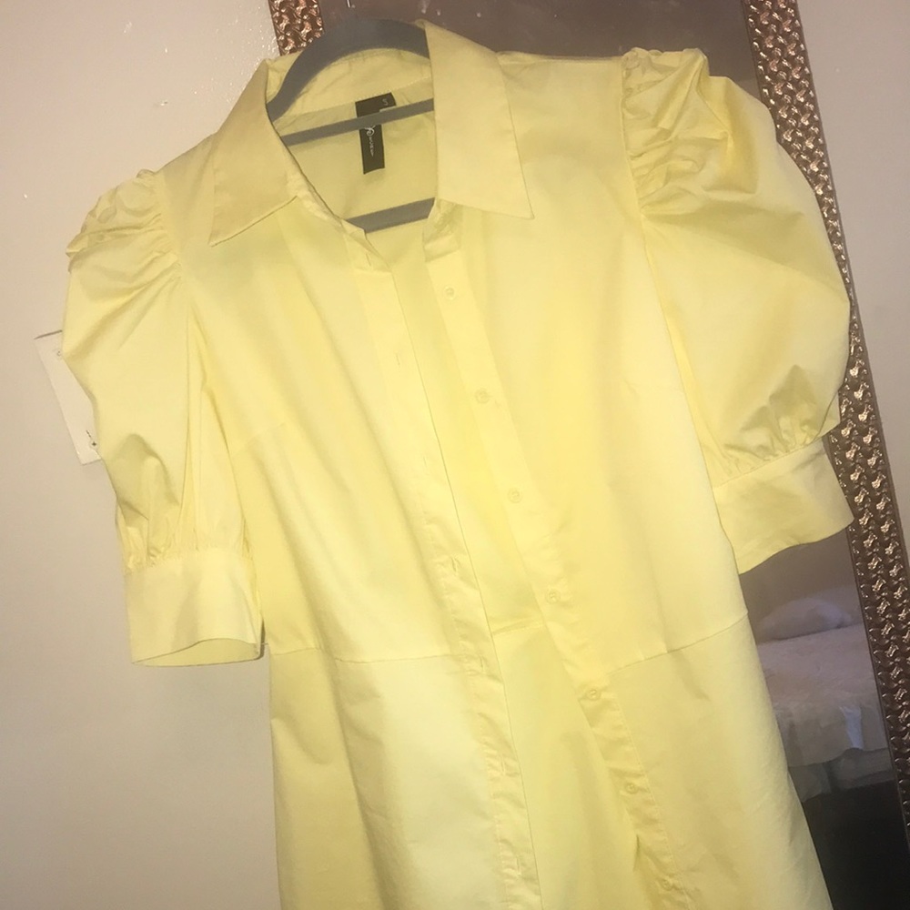 Vintage Yellow Dress